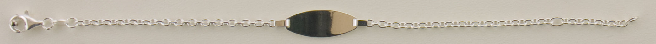 96 1097 031 Silber Schildarmband